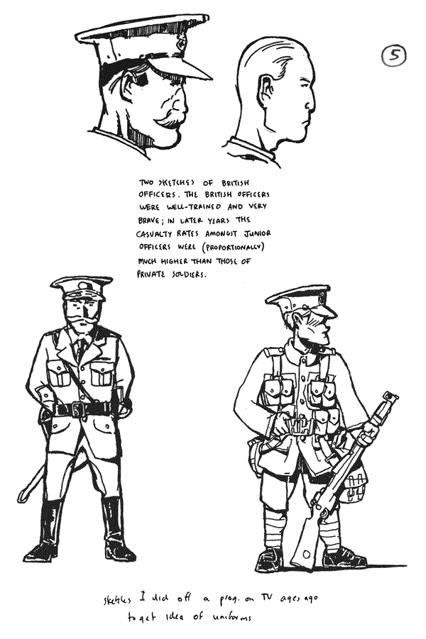 Terrible Sunrise sketchbook pages (c) Steve Martin