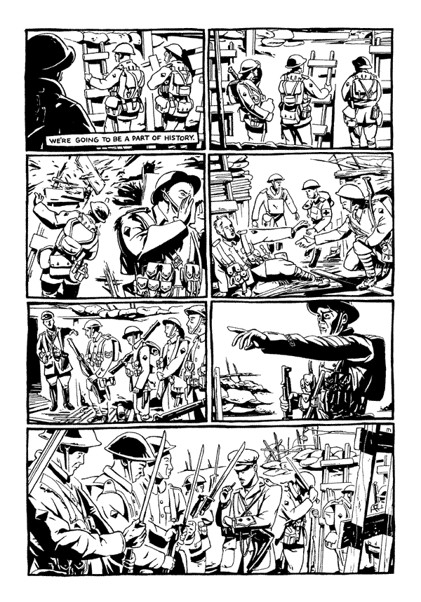 Terrible Sunrise page 4  (c) Steve Martin