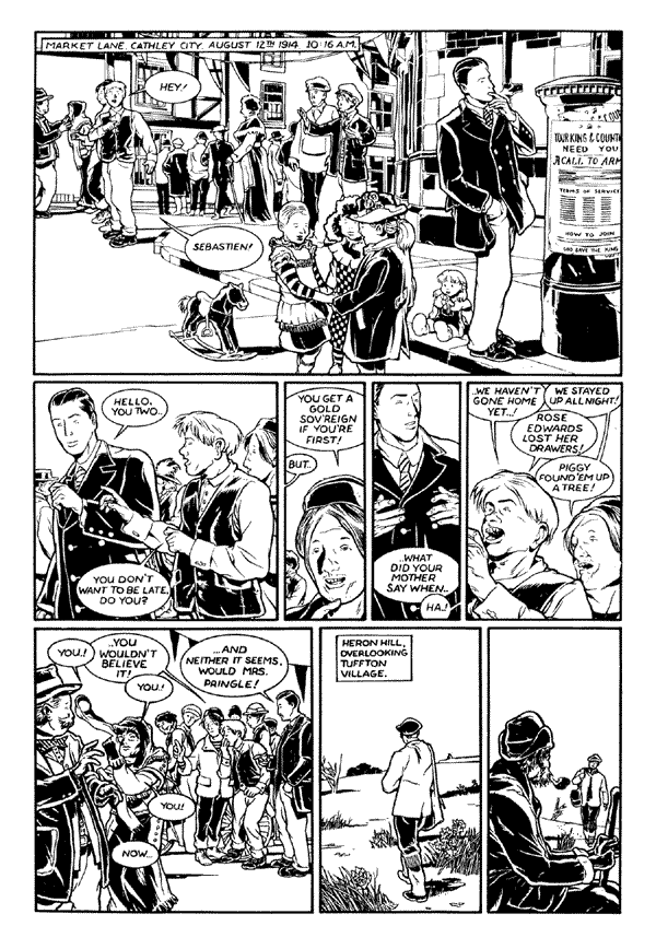 Terrible Sunrise 3 | page 1 | (c) Steve Martin